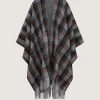 Women's Gun Club Check Reversible Poncho