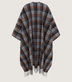 Women's Gun Club Check Reversible Poncho