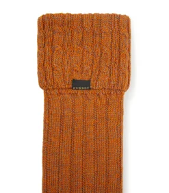 Women's Harris Glen Sock In Antique Gold