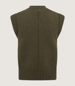 Women's Islay British Outdoor Vest in Loden
