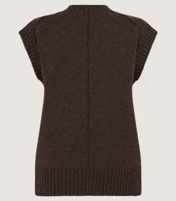 Women's Islay British Outdoor Vest in Walnut