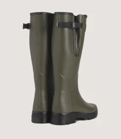 Women's Le Chameau Vierzon Jersey Boot In Forest Green