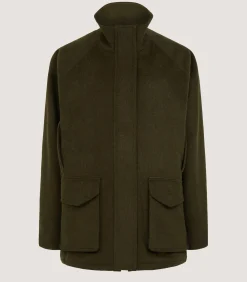 Women's Loden Raglan Field Coat in Loden