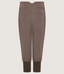 Women's Loden Two Pleat Breek with Storm Cuff in Taupe