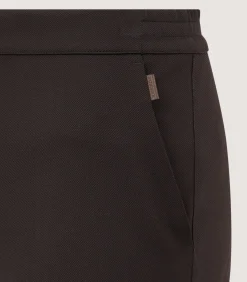 Women's Performance Twill Trouser in Chocolate
