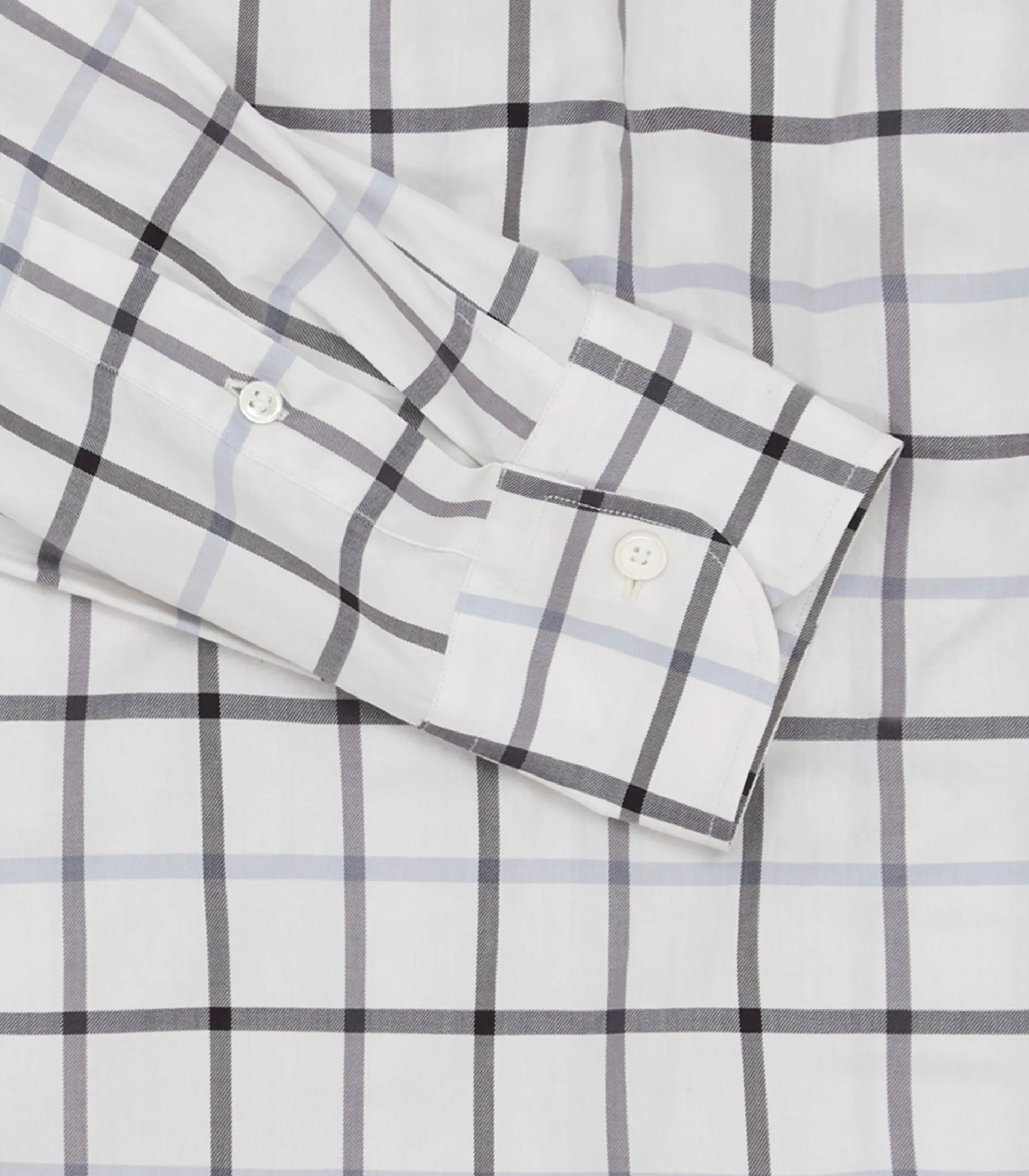 Women's Summer Sporting Windowpane Shirt In Blue
