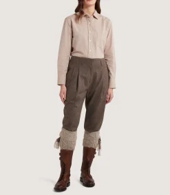 Women's Tattersall Sporting Shirt in Rose