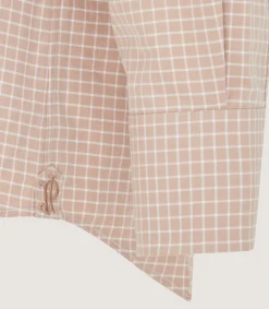 Women's Tattersall Sporting Shirt in Rose