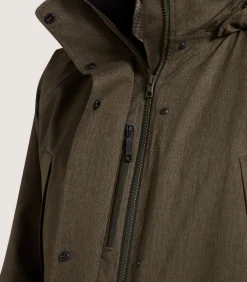 Women's Technical Lancashire Field Coat in Drab
