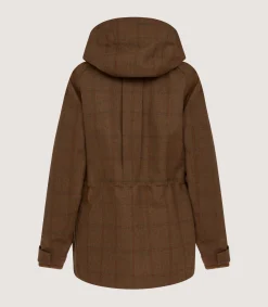 Women's Technical Tweed Lancashire Field Coat In Lomond