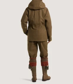 Women's Technical Tweed Lancashire Field Coat In Lomond