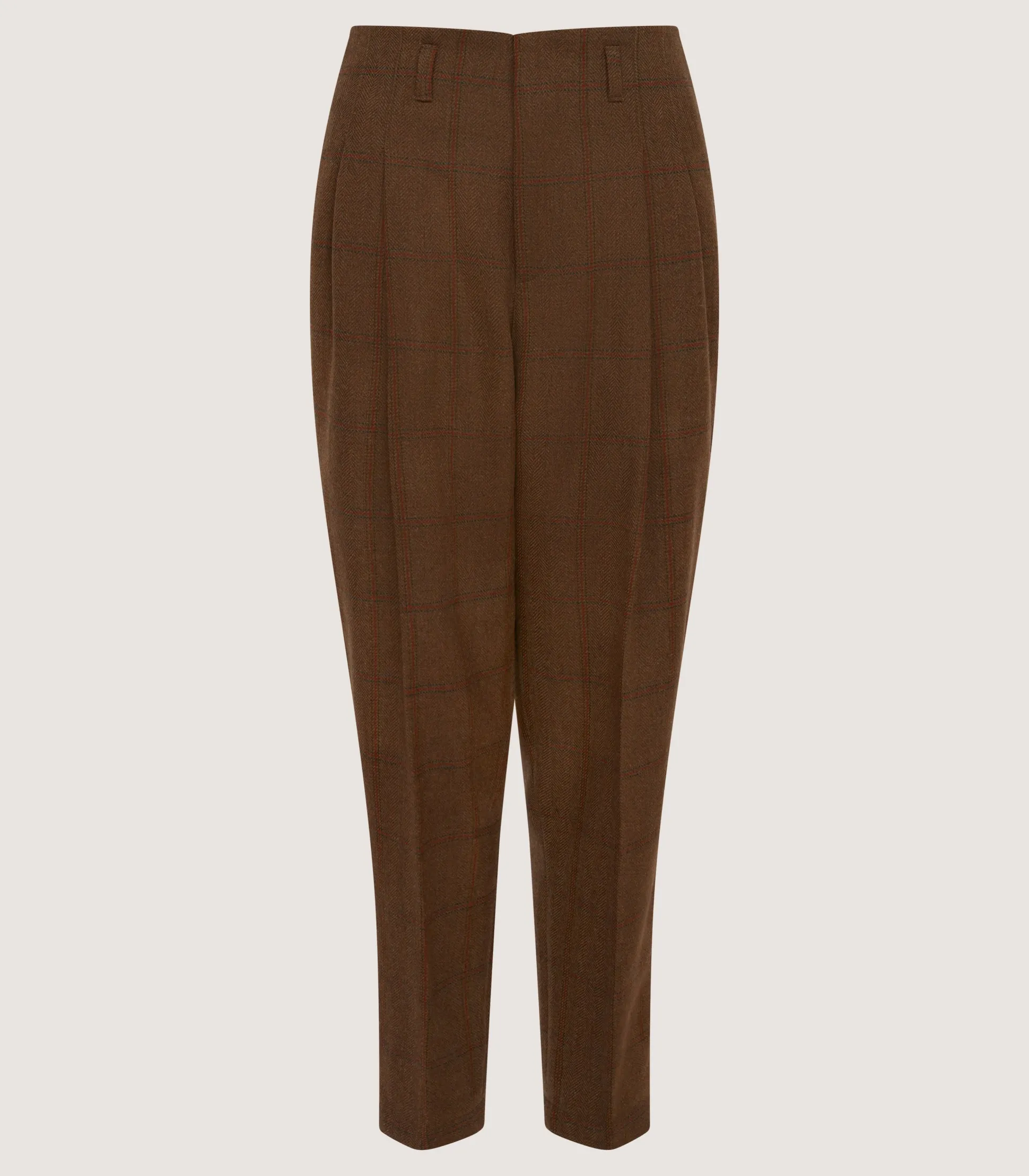 Women's Technical Tweed Two Pleat Sporting Trouser In Lomond