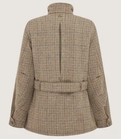 Women's Tweed Belted Jacket in Maree