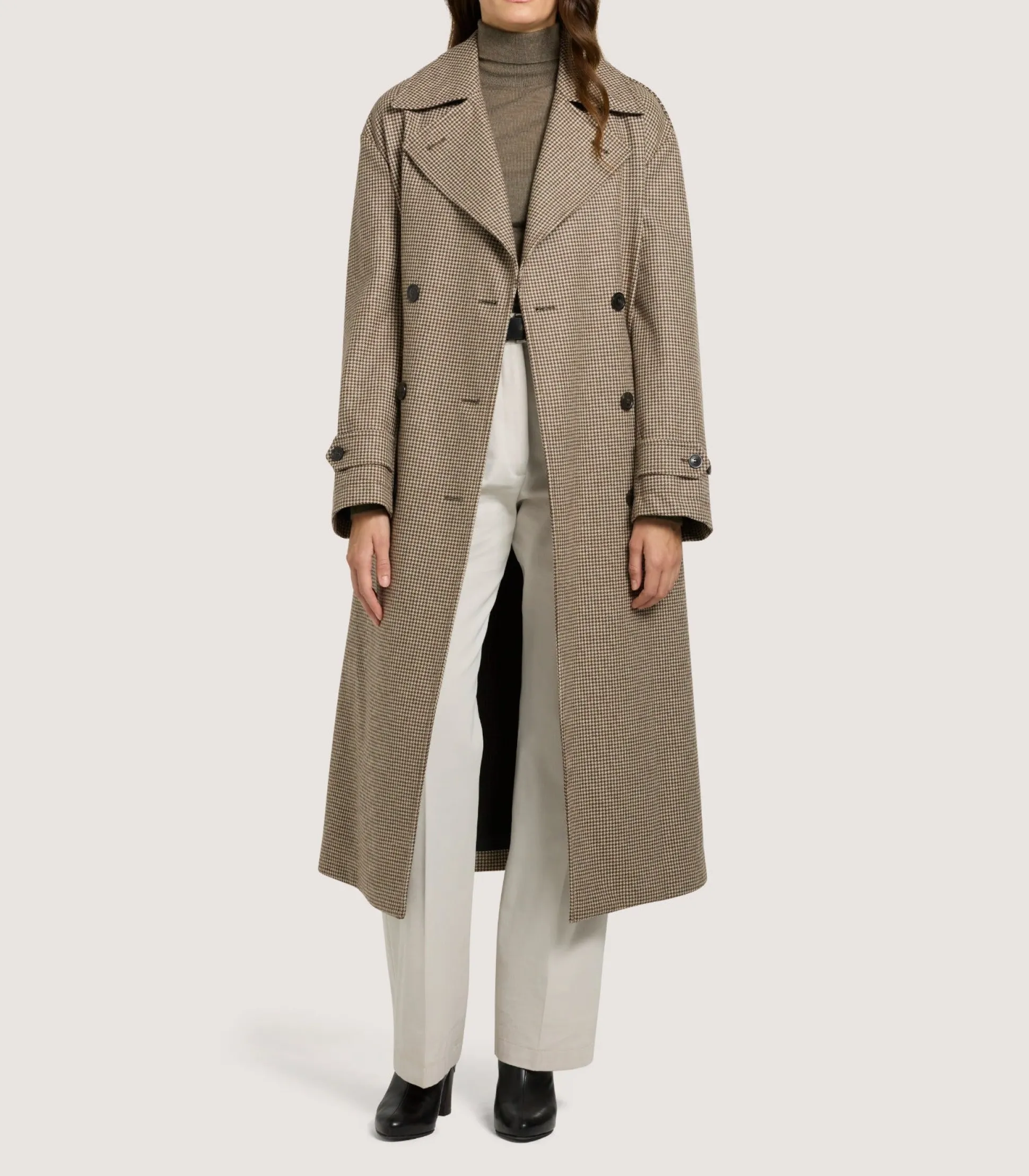 Women's Walnut Hanover Trench Coat